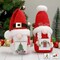 2 Pack Christmas Gnomes Decorations, Christmas Gnomes Plush Handmade Christmas Decor Gnome Gifts with Wooden Signs for Tiered Tray Table Hodiday Party Decor Christmas Elf Santa Ornaments Farmhouse